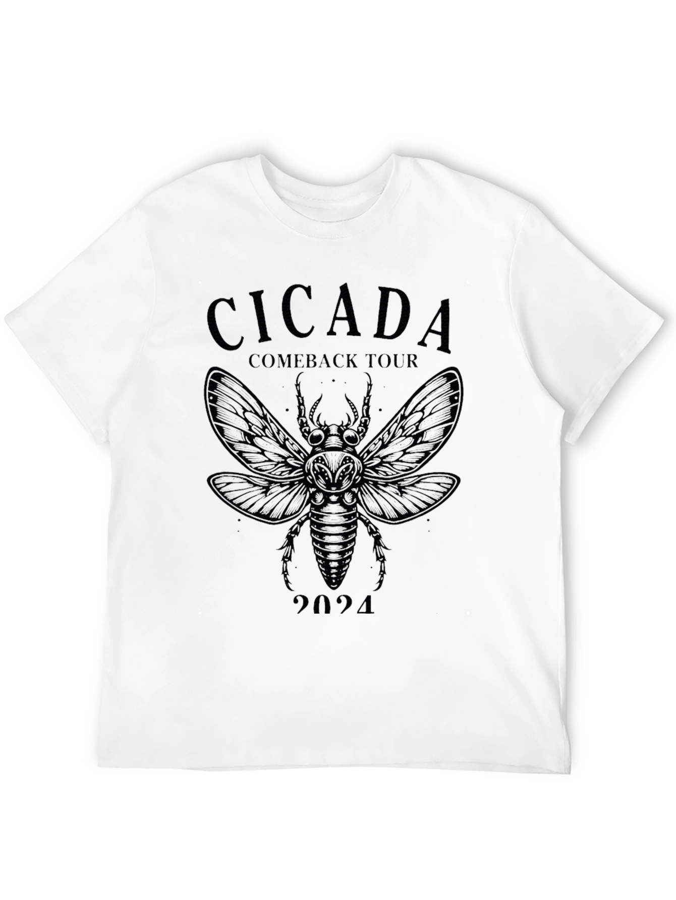 Cicada Comeback Tour 2024 Graphic T-Shirt