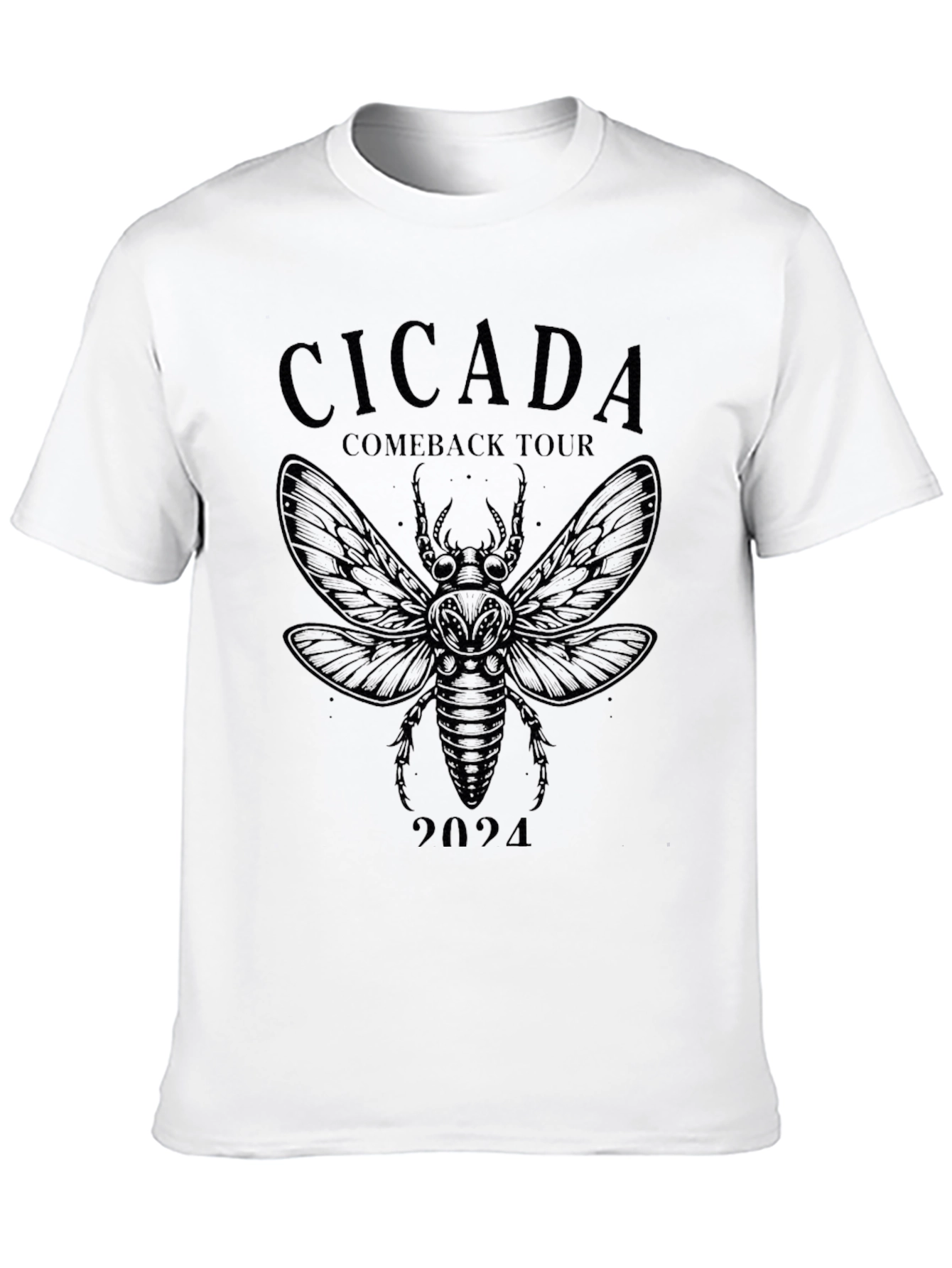 Cicada Comeback Tour 2024 Graphic T-Shirt