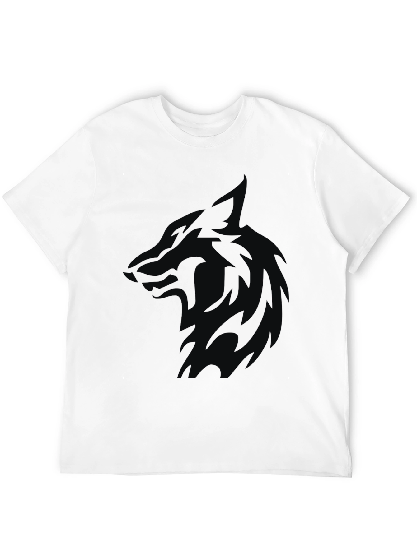 Stealth Wolf Graphic Tee - Mens Black T-Shirt