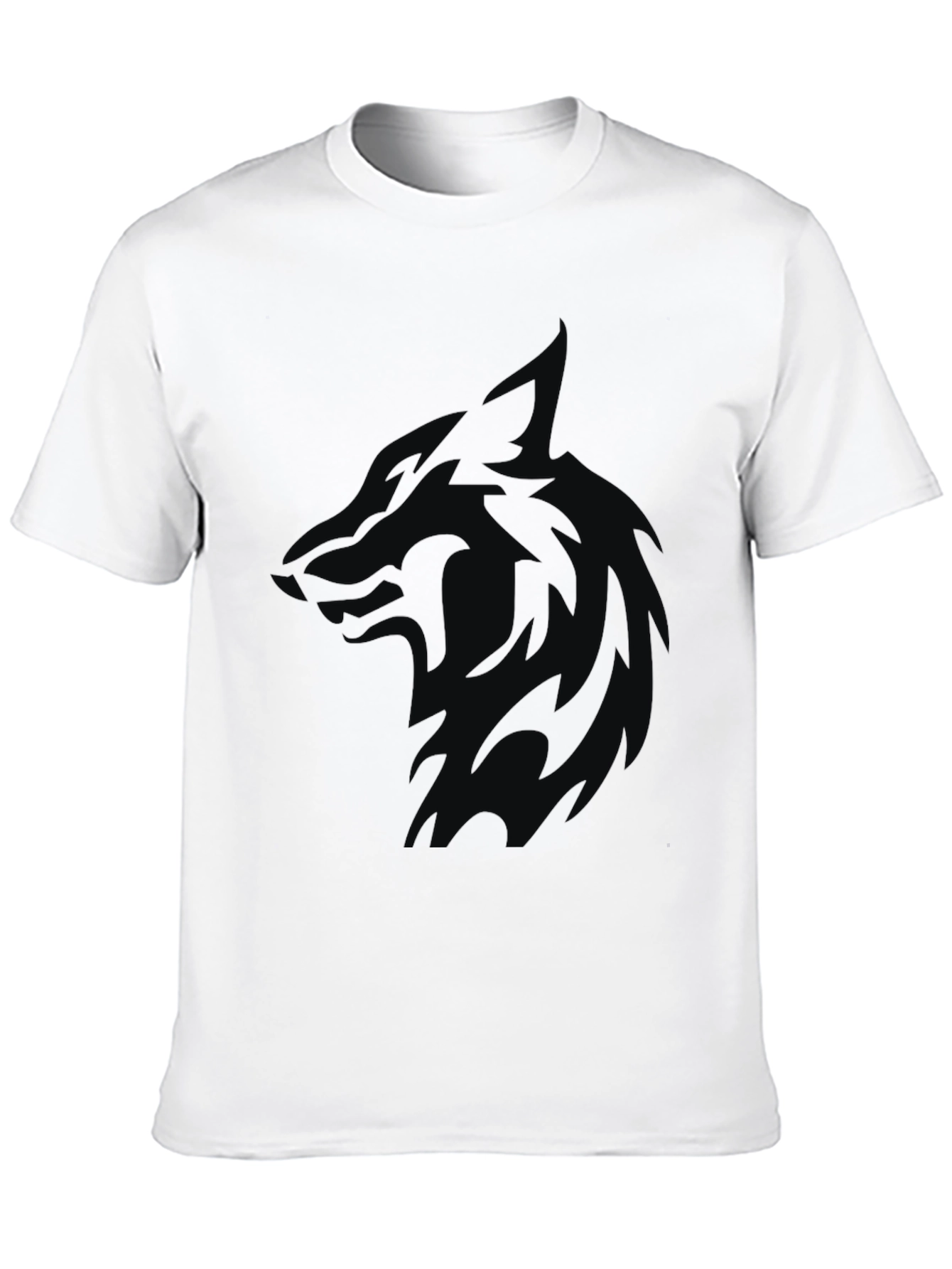 Stealth Wolf Graphic Tee - Mens Black T-Shirt