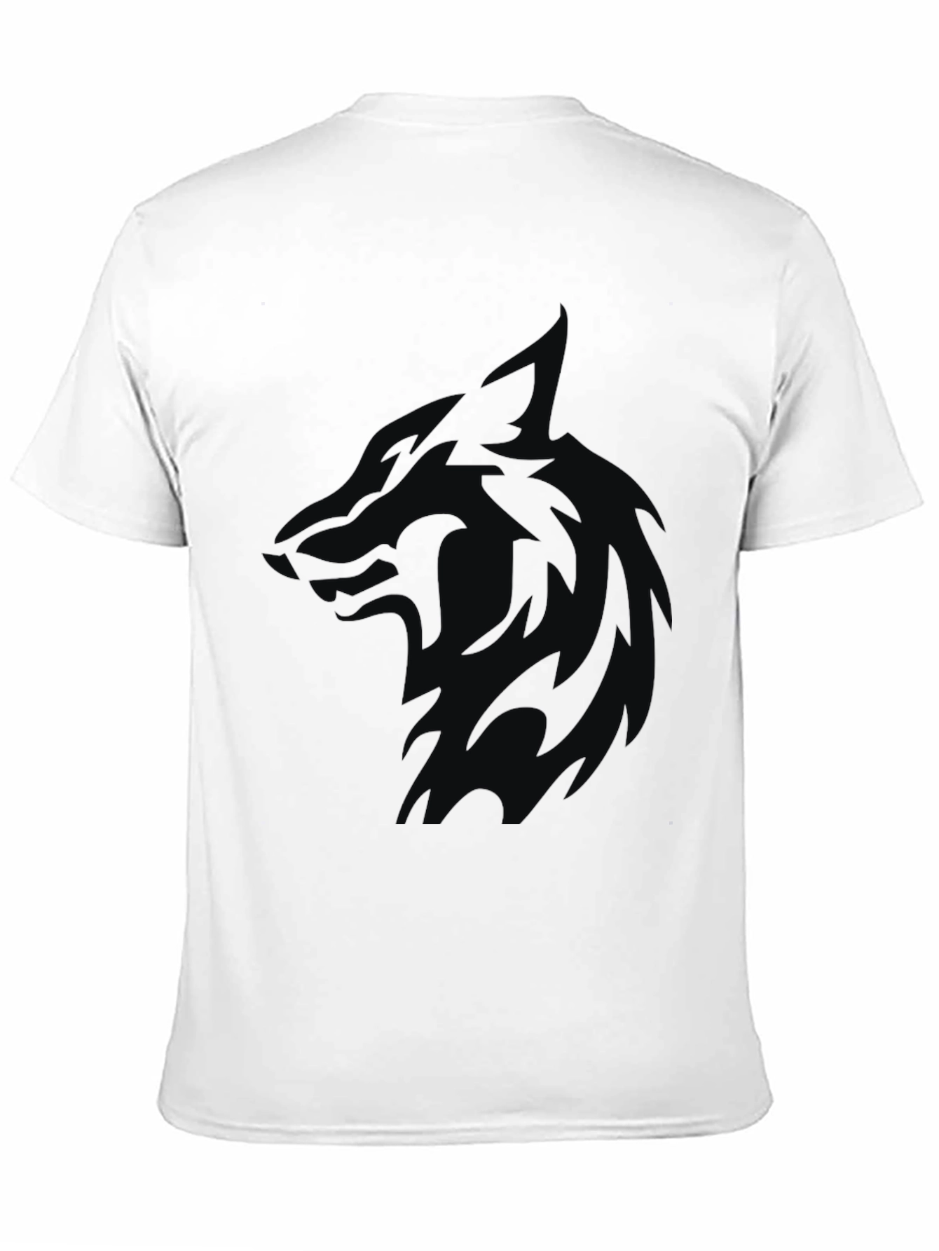 Stealth Wolf Graphic Tee - Mens Black T-Shirt