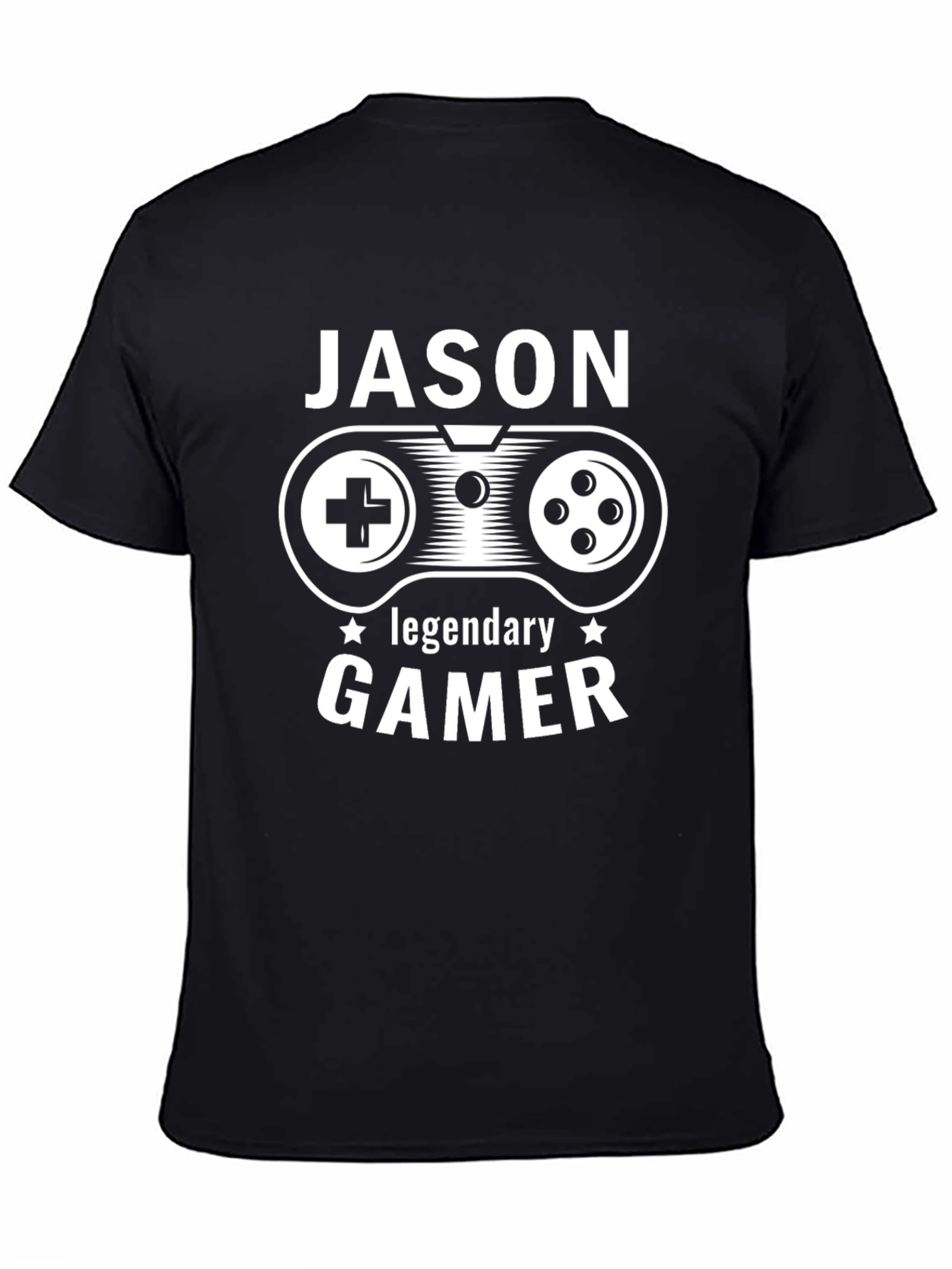 Jason Legendary Gamer Black T-Shirt