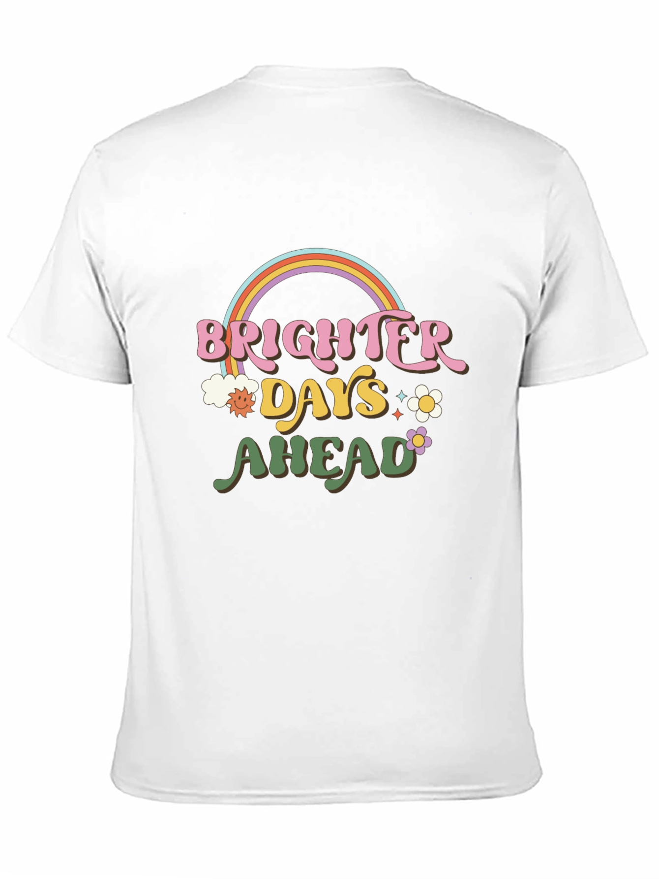 Brighter Days Ahead Graphic Tee - Retro Style