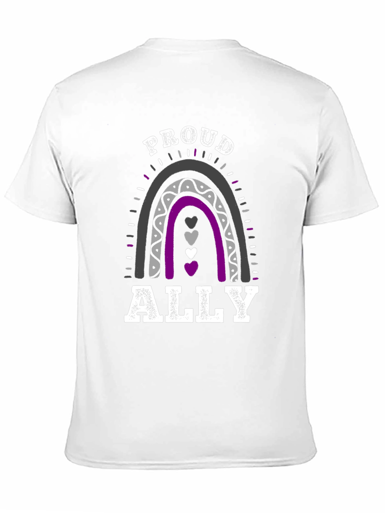 Proud Ally Rainbow Graphic Tee