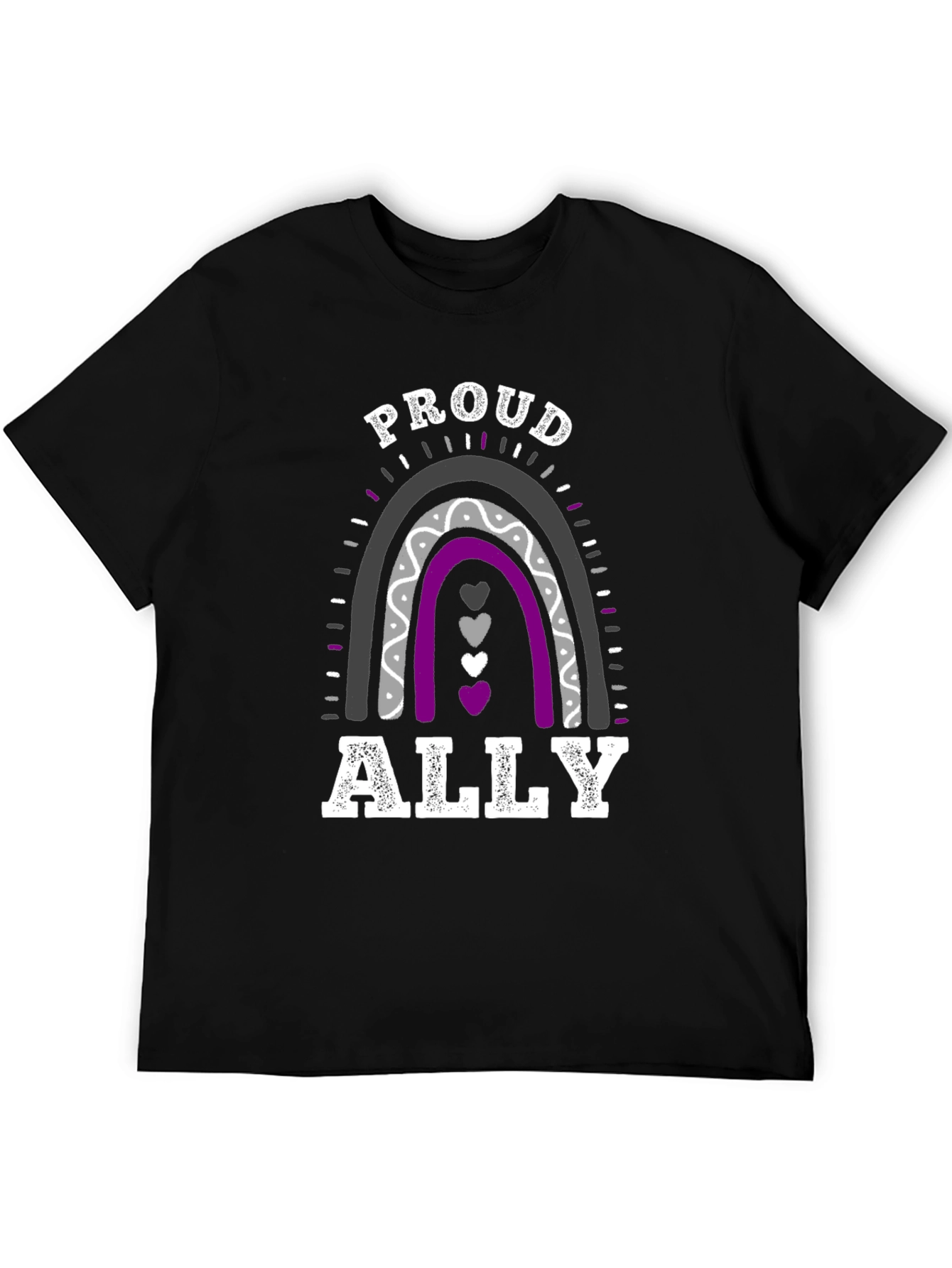 Proud Ally Rainbow Graphic Tee