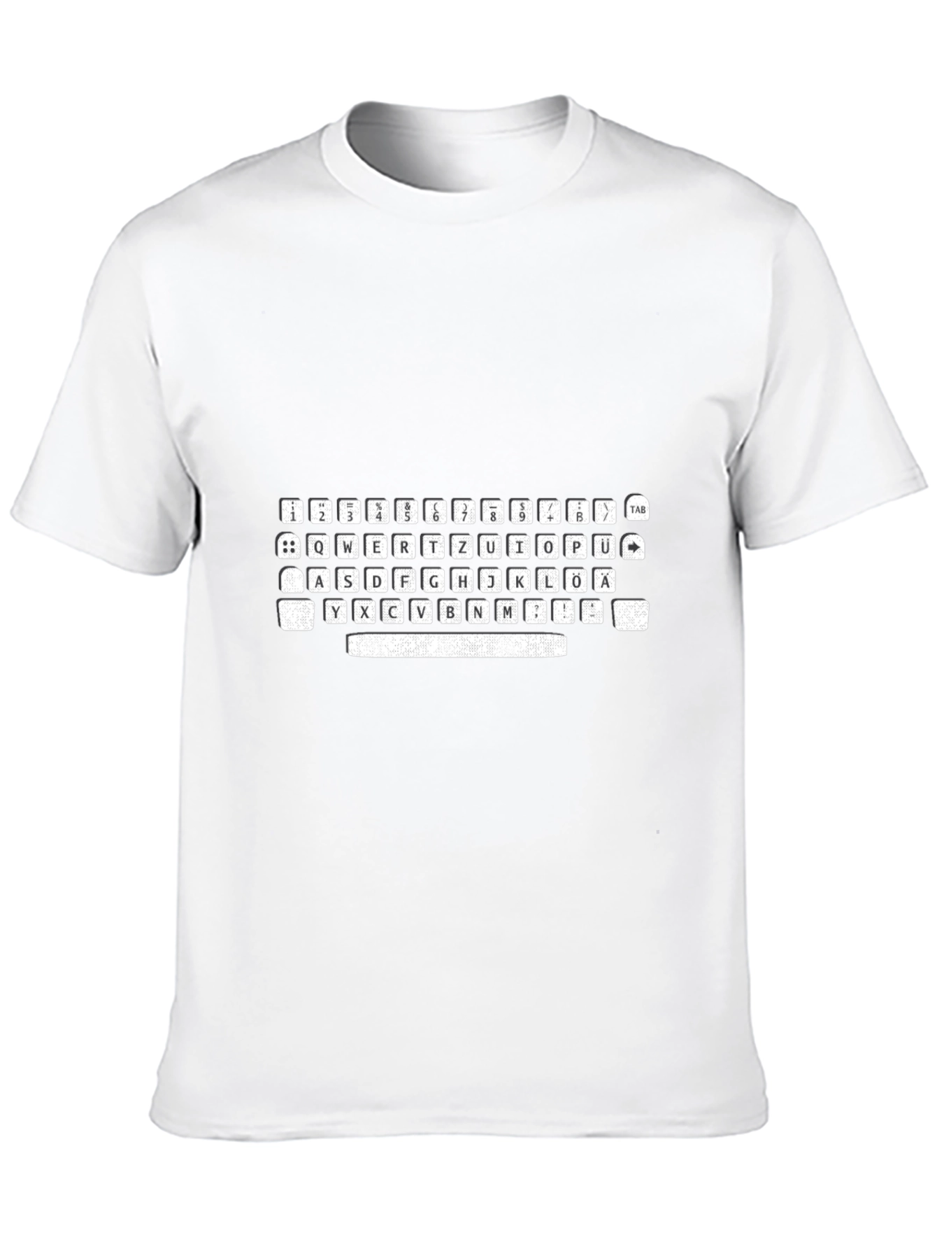Keyboard T-Shirt - Retro Computer Style