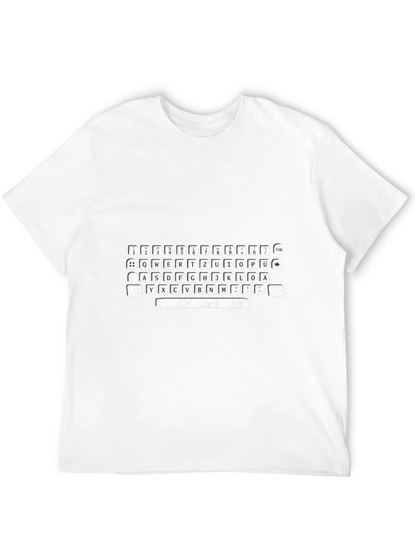 Keyboard T-Shirt - Retro Computer Style