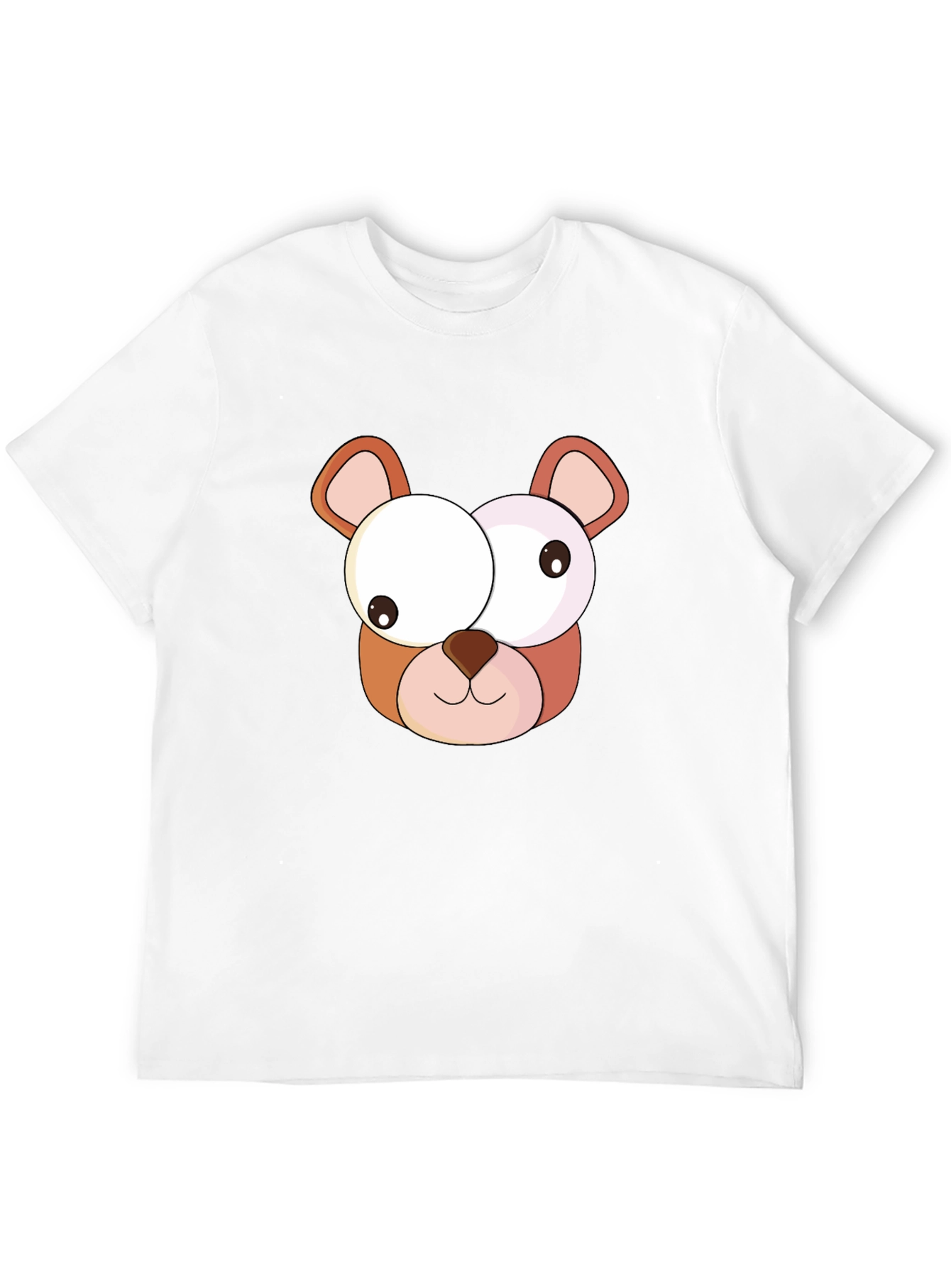 Funny Bear Graphic Tee - Casual Black T-Shirt