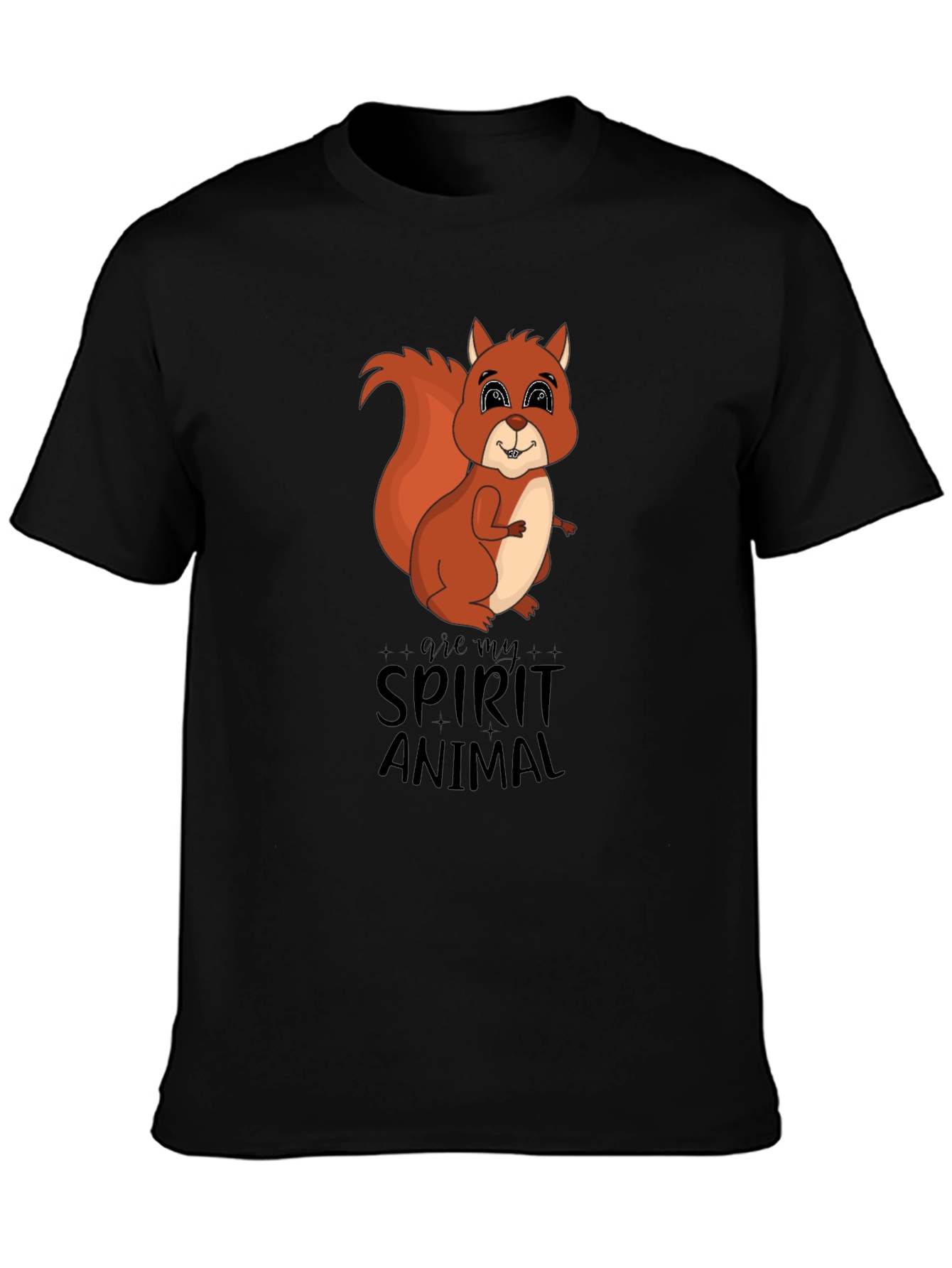Squirrel Spirit Animal Graphic T-Shirt