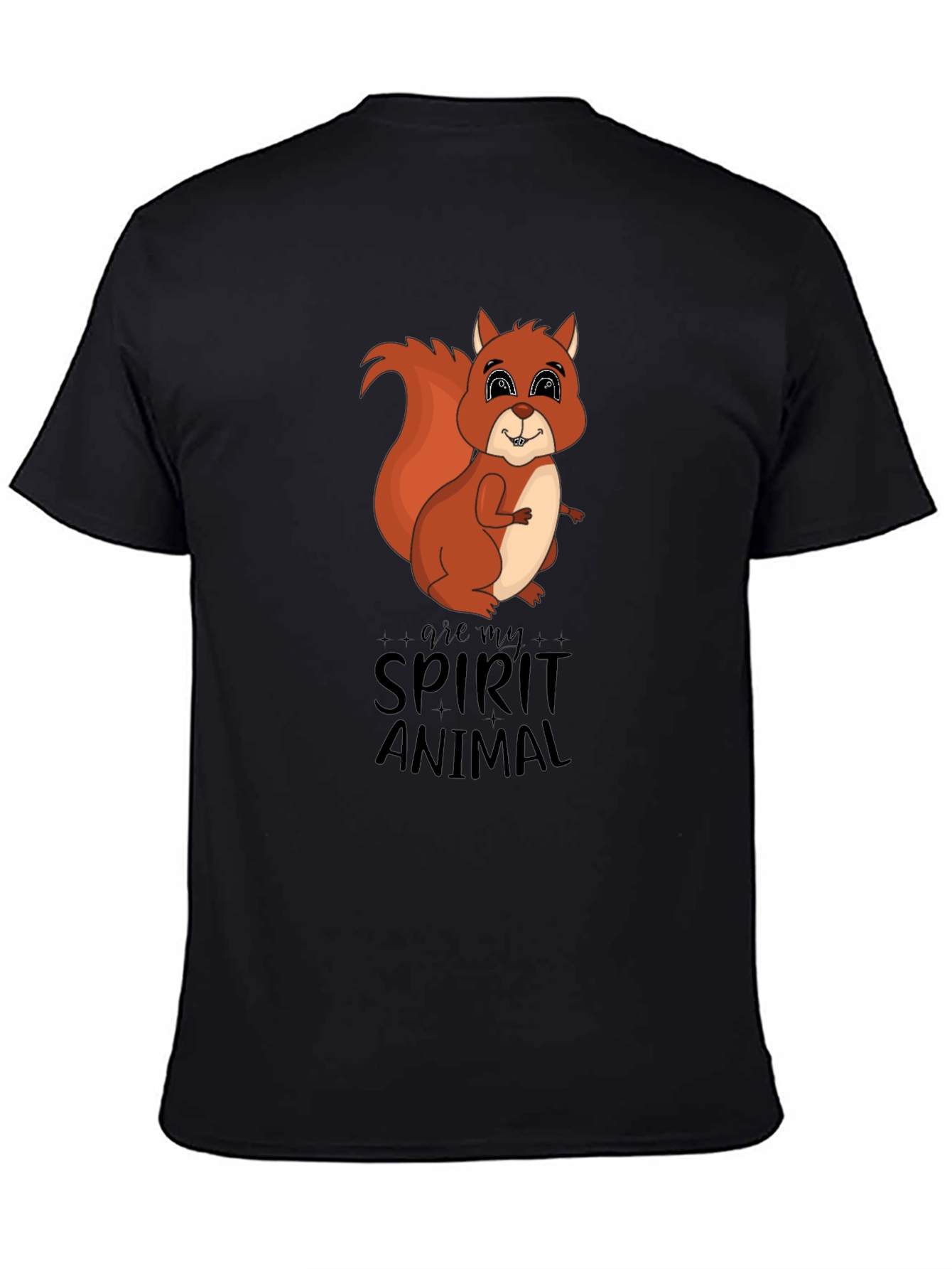 Squirrel Spirit Animal Graphic T-Shirt