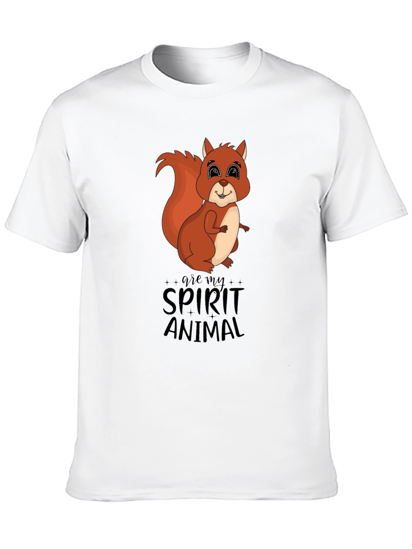 Squirrel Spirit Animal Graphic T-Shirt