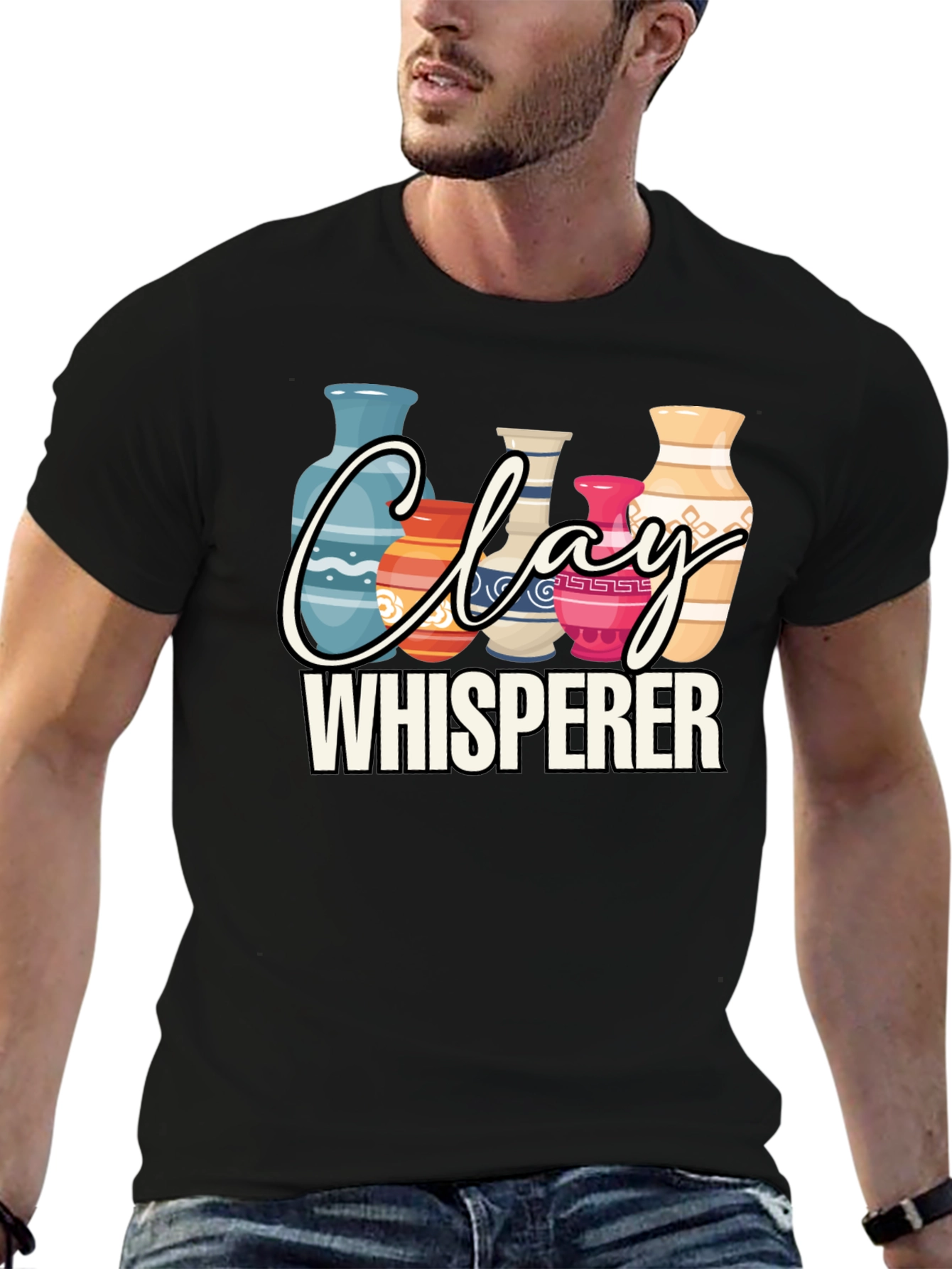 Clay Whisperer T-Shirt - Pottery Lovers Tee