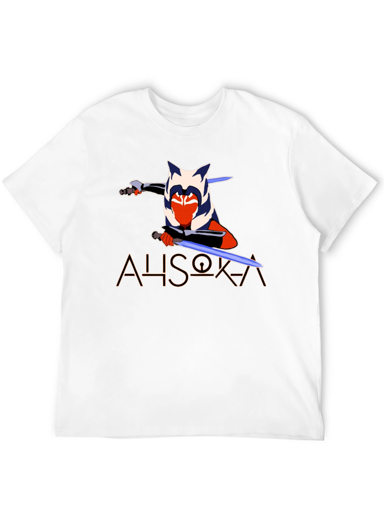 Ahsoka Tano Graphic T-Shirt - Black Star Wars Tee