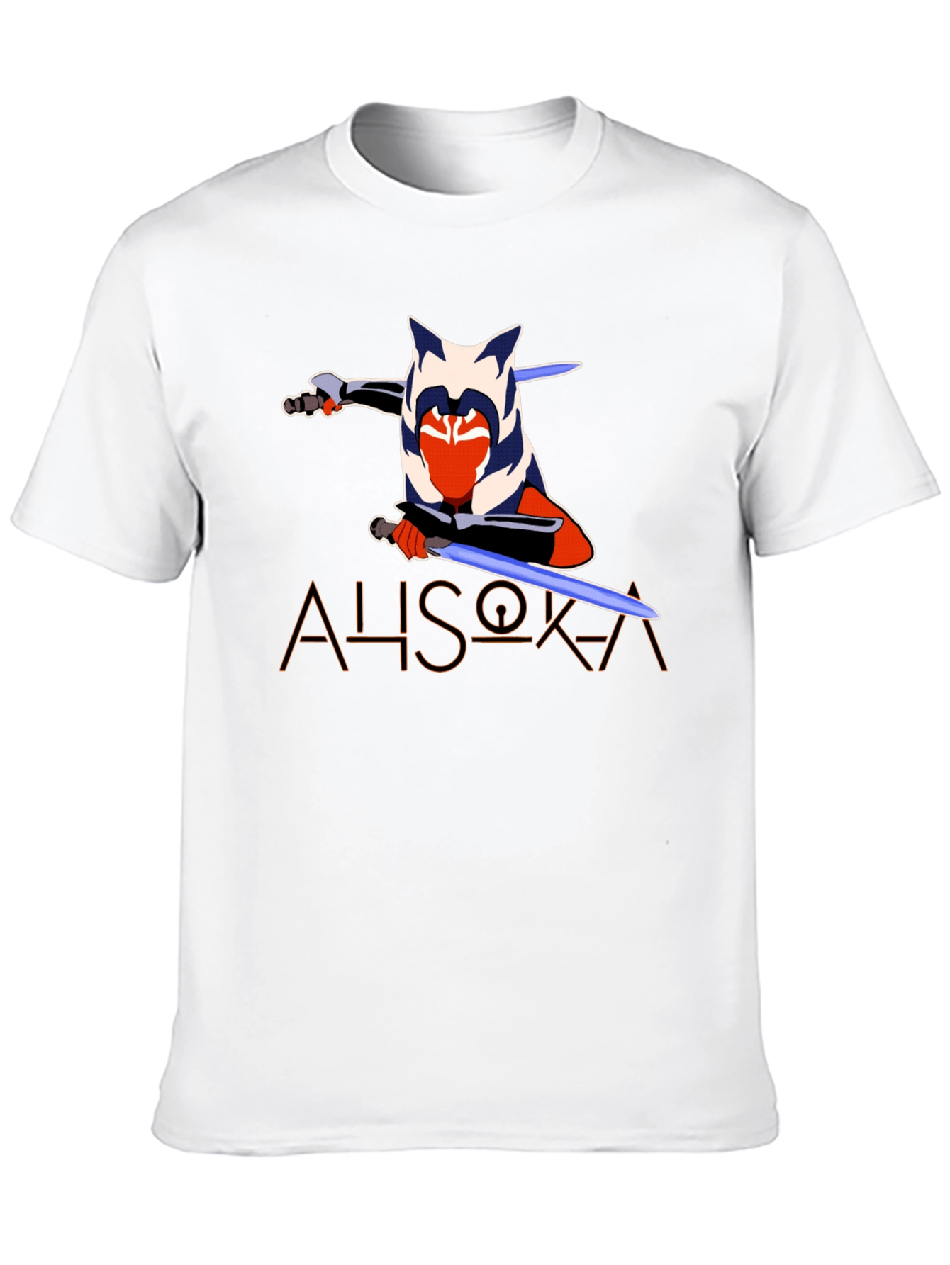 Ahsoka Tano Graphic T-Shirt - Black Star Wars Tee