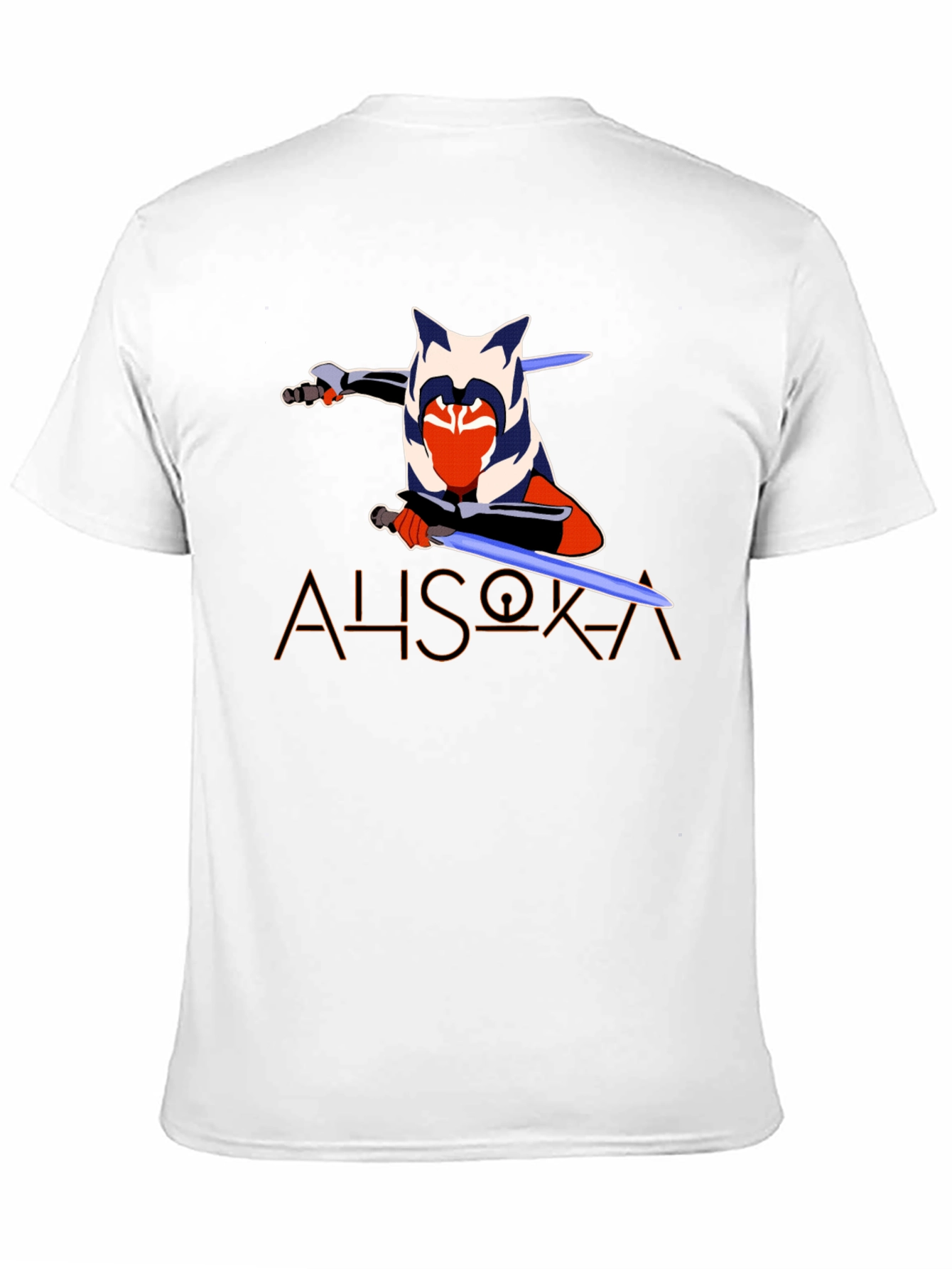 Ahsoka Tano Graphic T-Shirt - Black Star Wars Tee