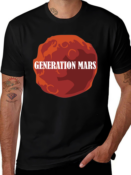 Generation Mars Graphic T-Shirt - Bold Space Tee