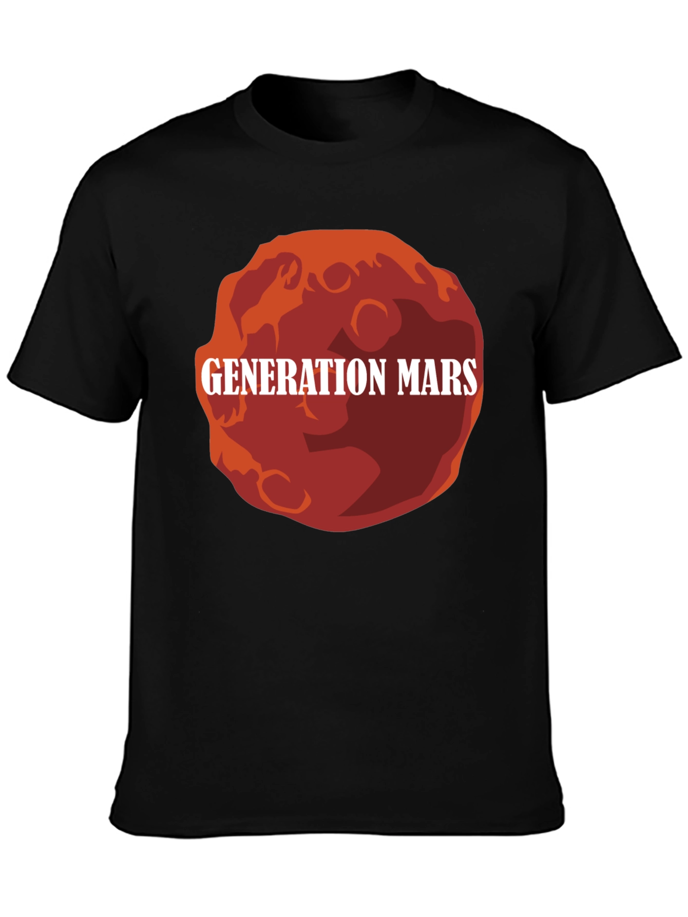 Generation Mars Graphic T-Shirt - Bold Space Tee