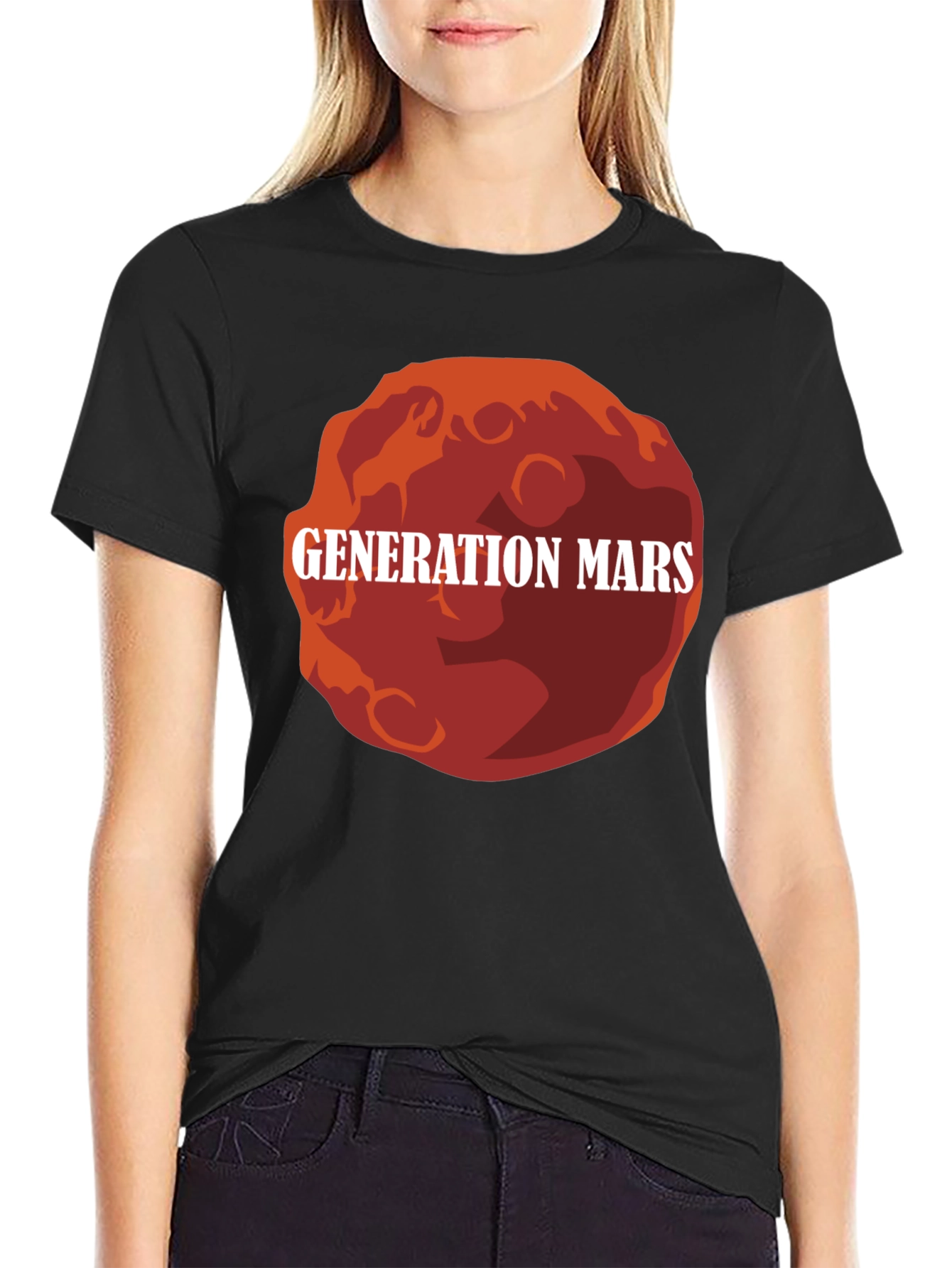 Generation Mars Graphic T-Shirt - Bold Space Tee