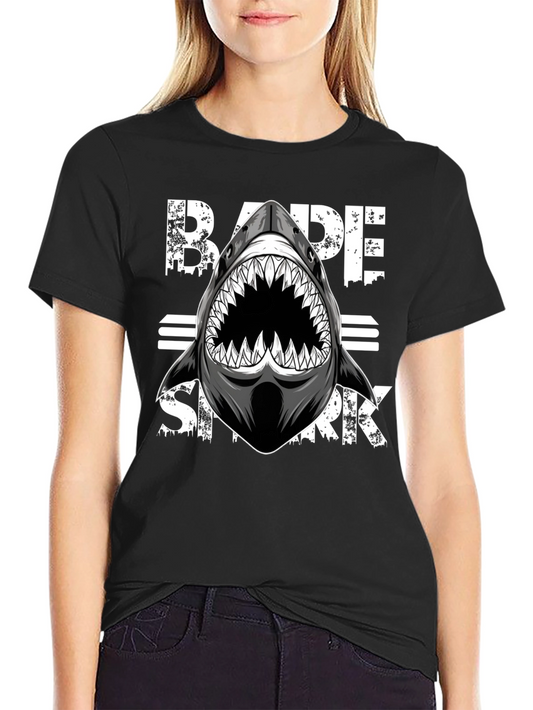 BAPE Shark Graphic Black T-Shirt