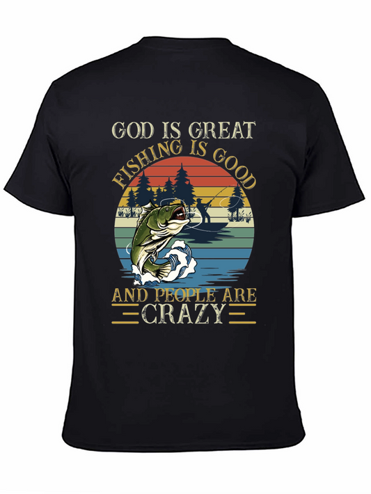 God Is Great Fishing T-Shirt