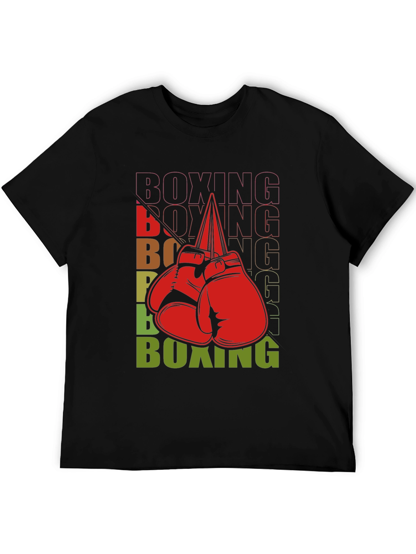 Boxing Gloves Graphic Tee - Retro Style