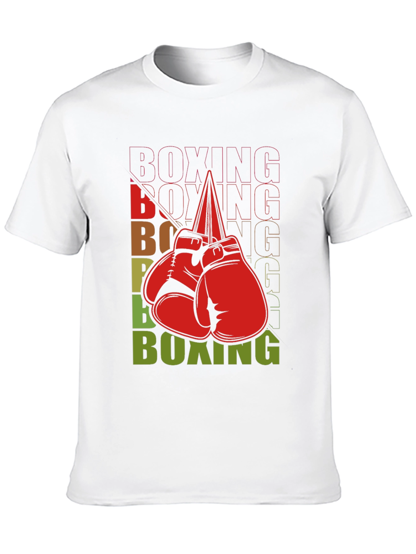 Boxing Gloves Graphic Tee - Retro Style