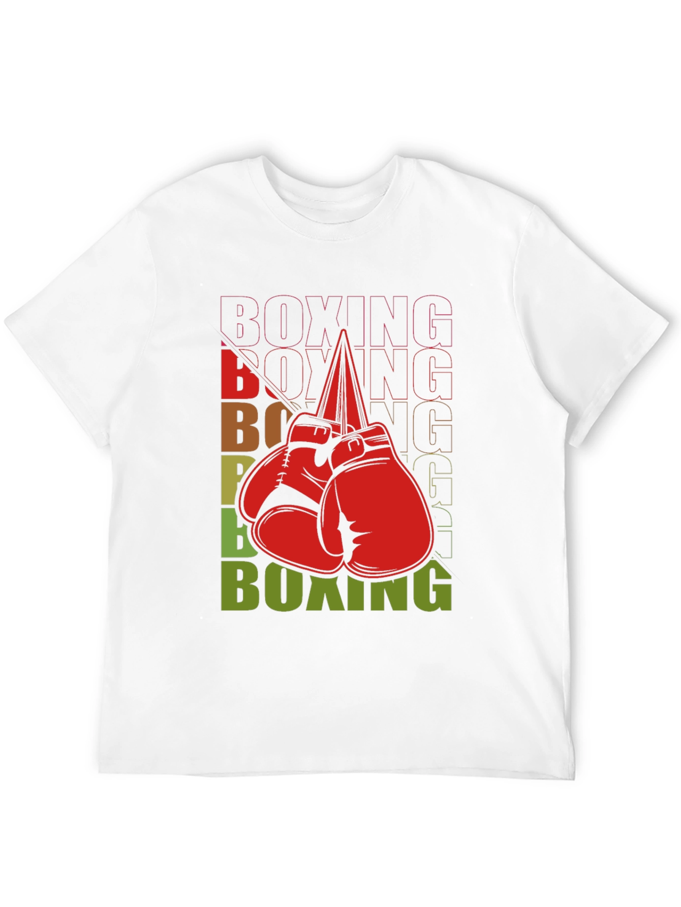 Boxing Gloves Graphic Tee - Retro Style
