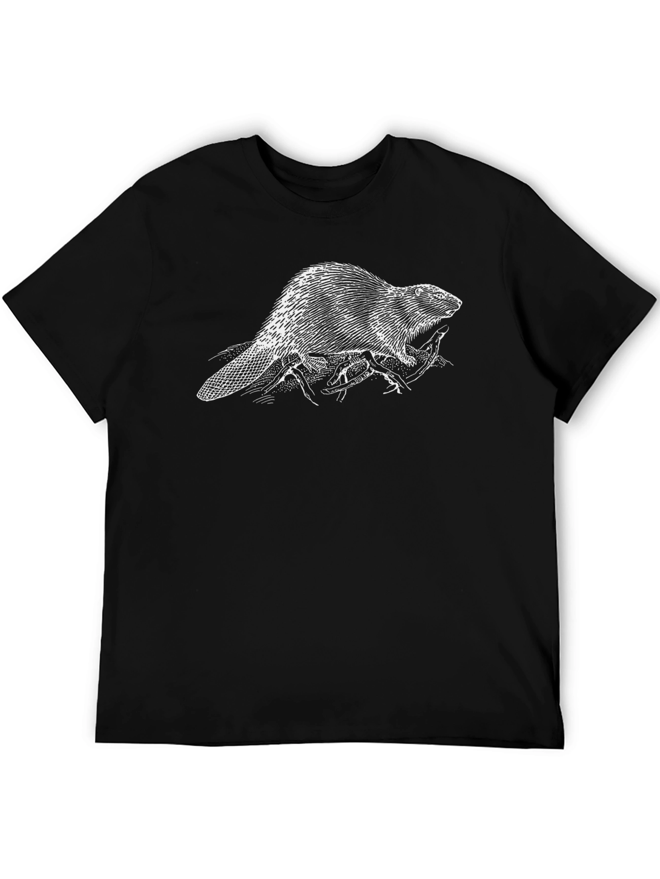 Beaver Graphic Tee - Stylish Casual Wear