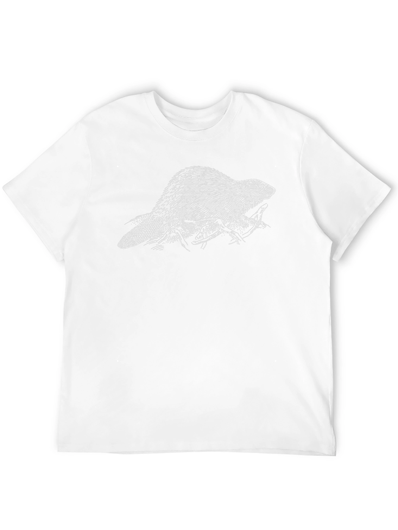 Beaver Graphic Tee - Stylish Casual Wear