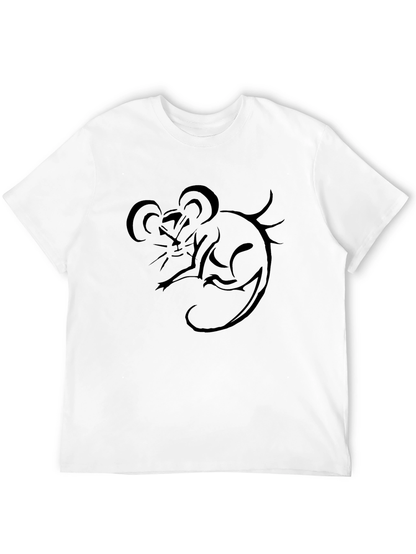 Tribal Mouse Graphic T-Shirt