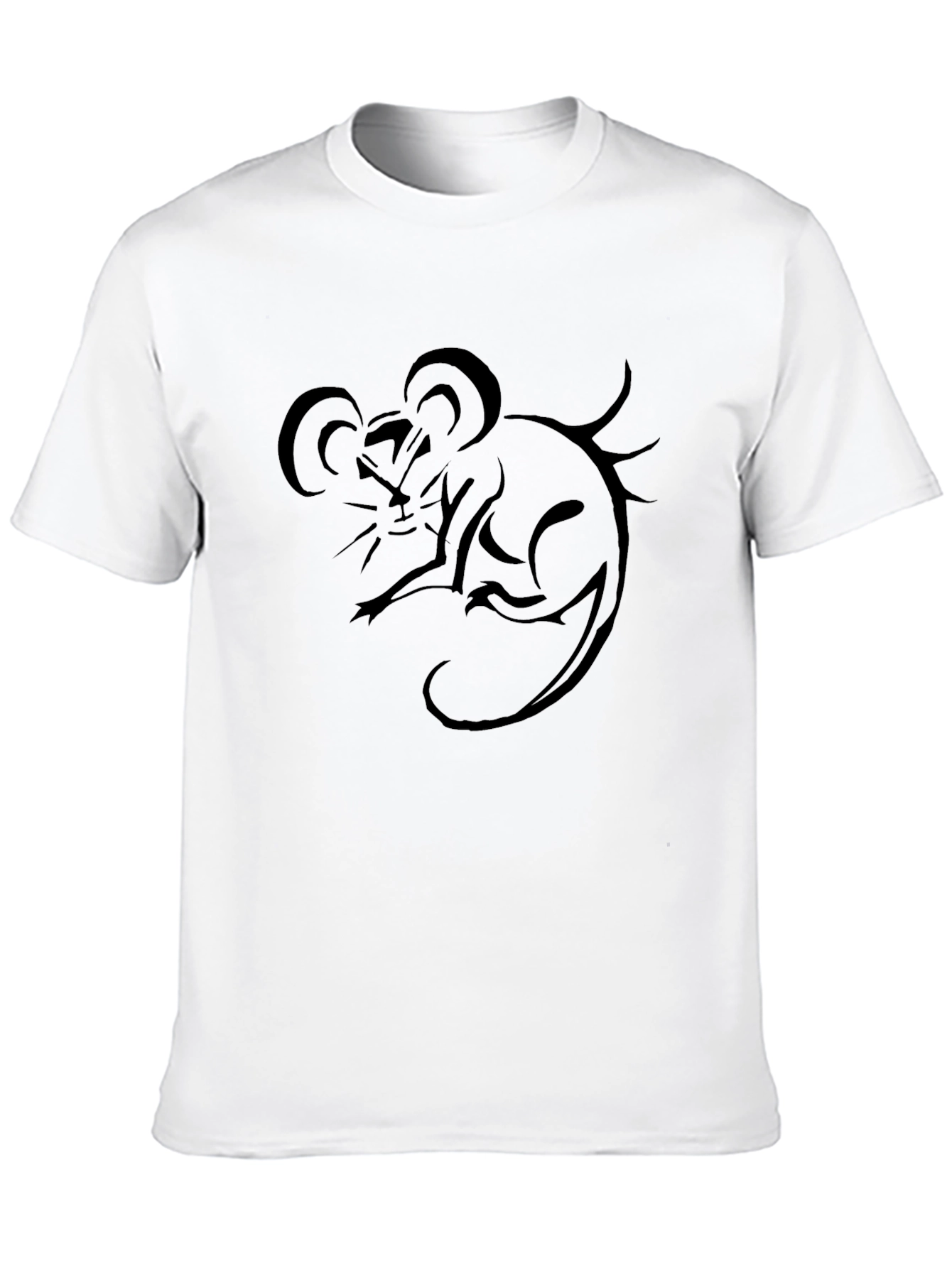 Tribal Mouse Graphic T-Shirt