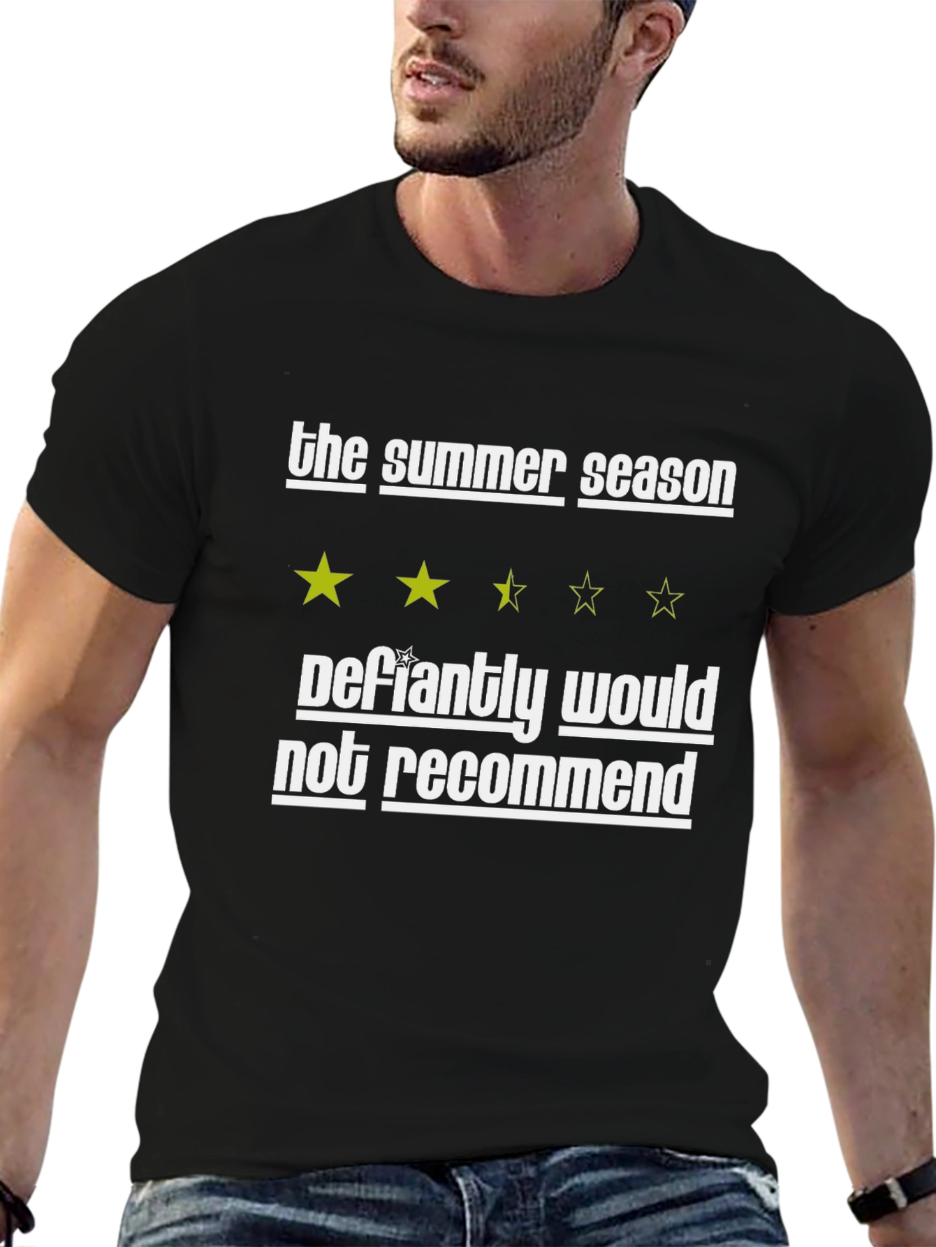 Funny Summer Season Not Recommend Tee