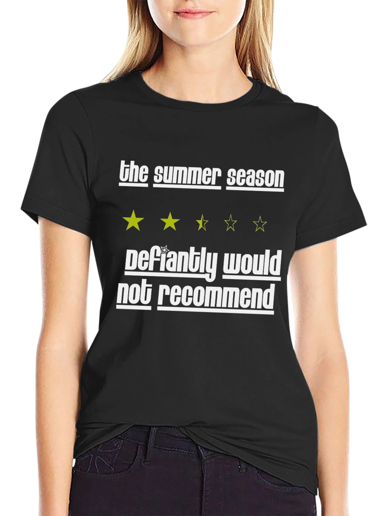Funny Summer Season Not Recommend Tee