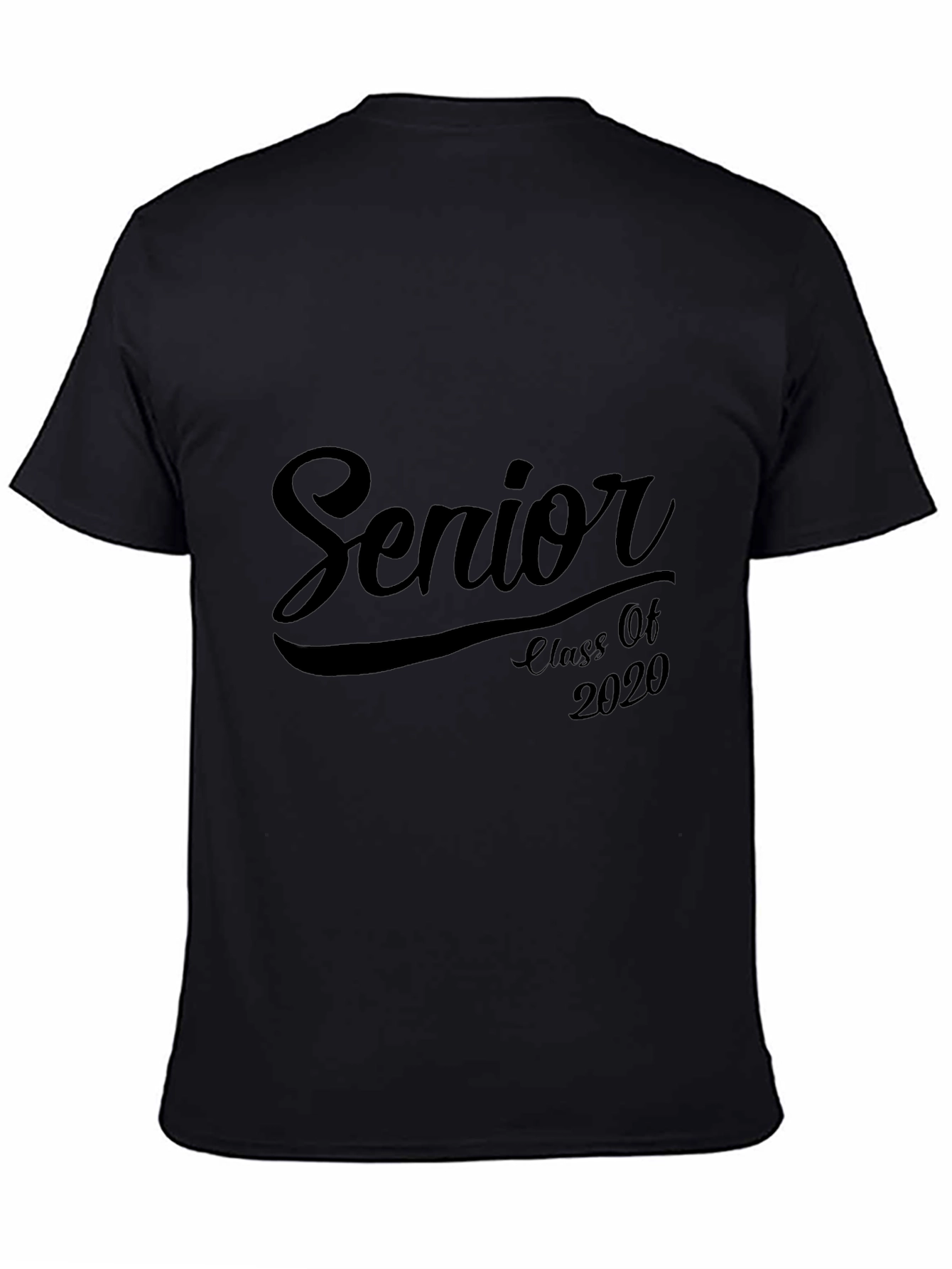 Senior Class of 2020 Black T-Shirt