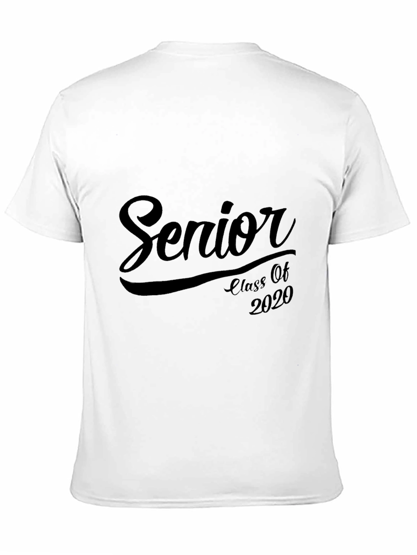 Senior Class of 2020 Black T-Shirt