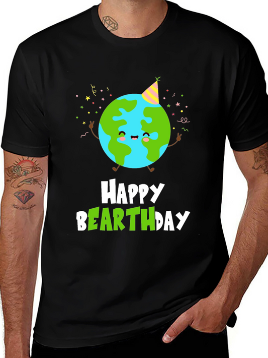 Happy Earth Day T-Shirt - Celebrate & Protect Our Planet
