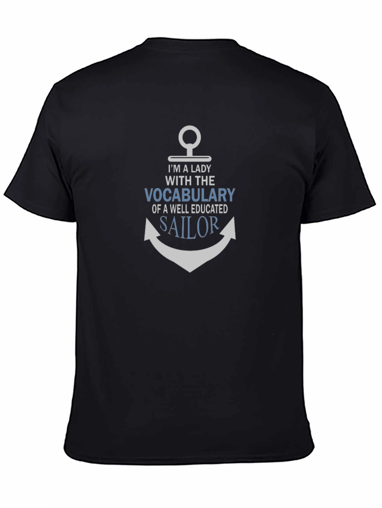 Im a Lady With a Sailors Vocabulary T-Shirt