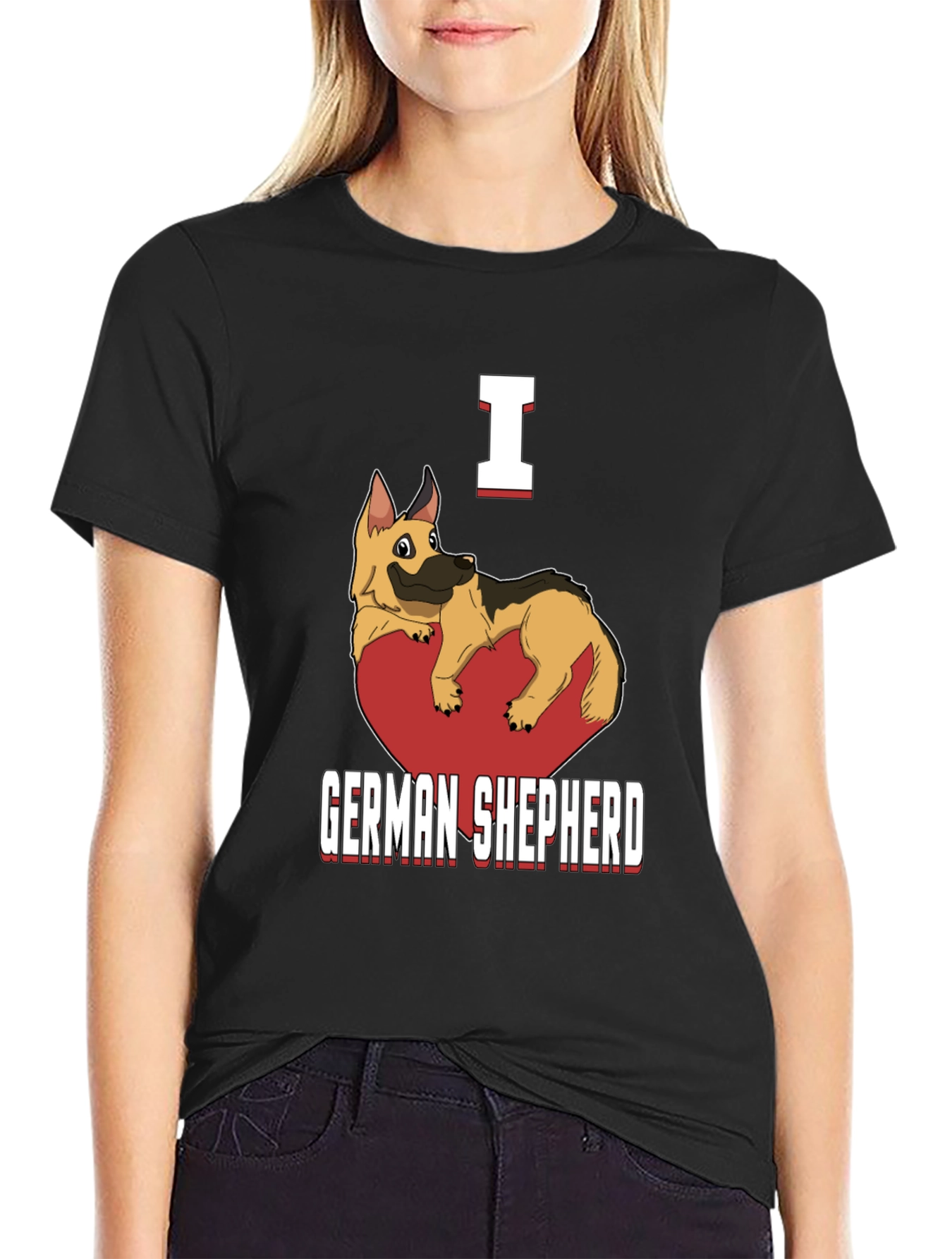 I Heart German Shepherd T-Shirt