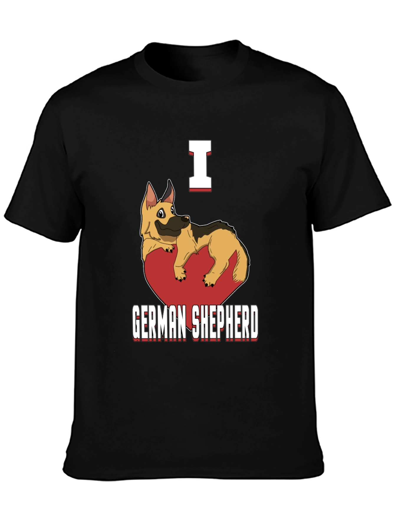 I Heart German Shepherd T-Shirt