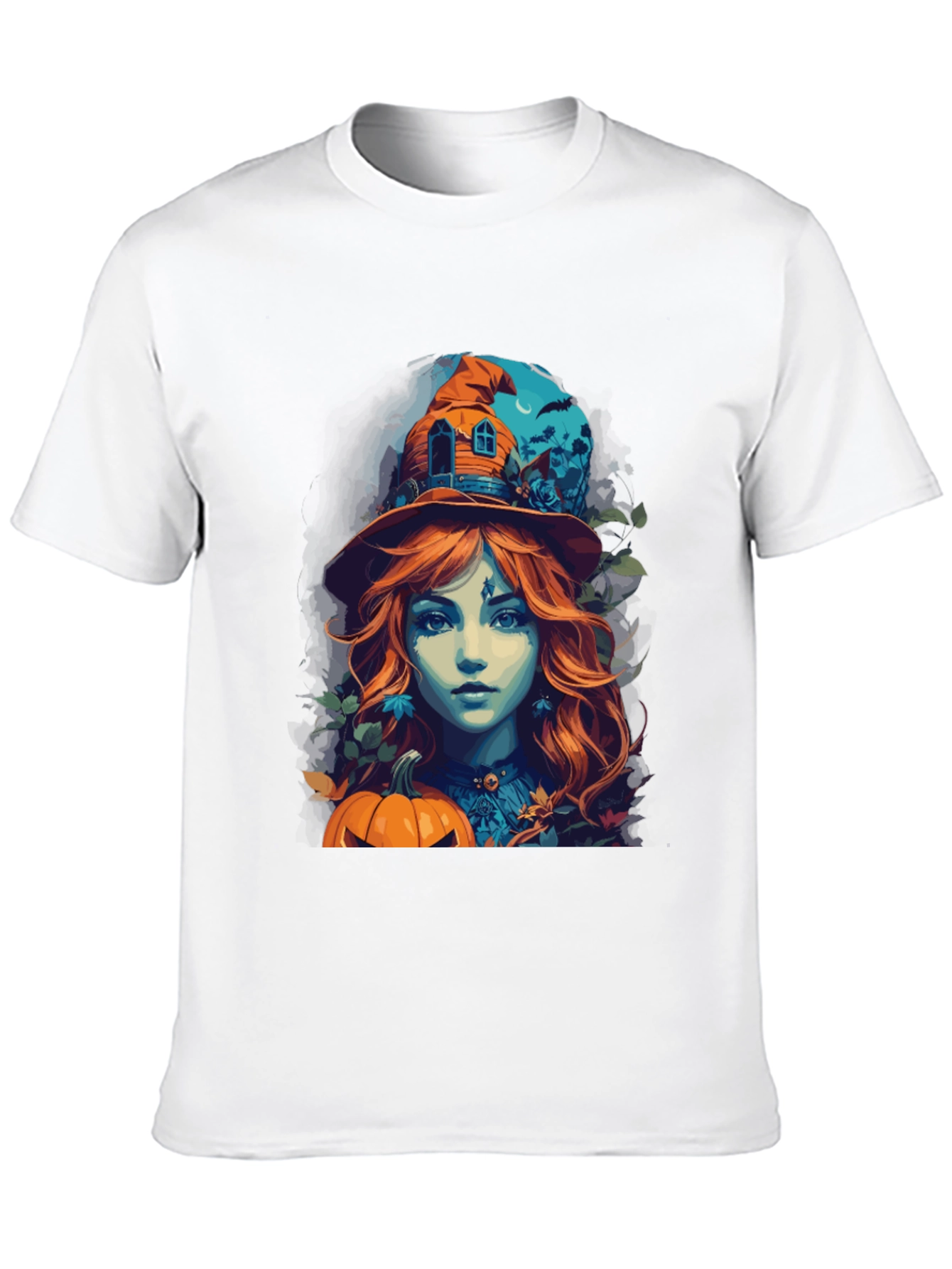 Halloween Witch T-Shirt: Autumn Vibes Spooky Season Style