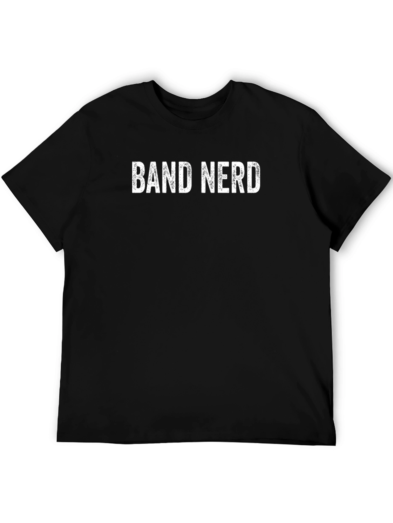Band Nerd T-Shirt - Black Cotton Tee