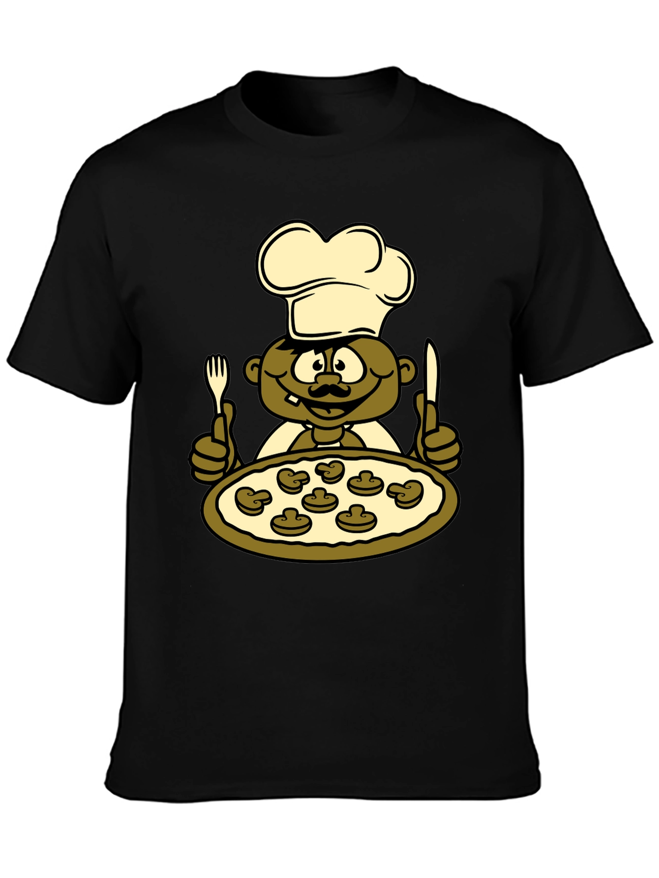 Chef Pizza T-Shirt - Funny Graphic Tee