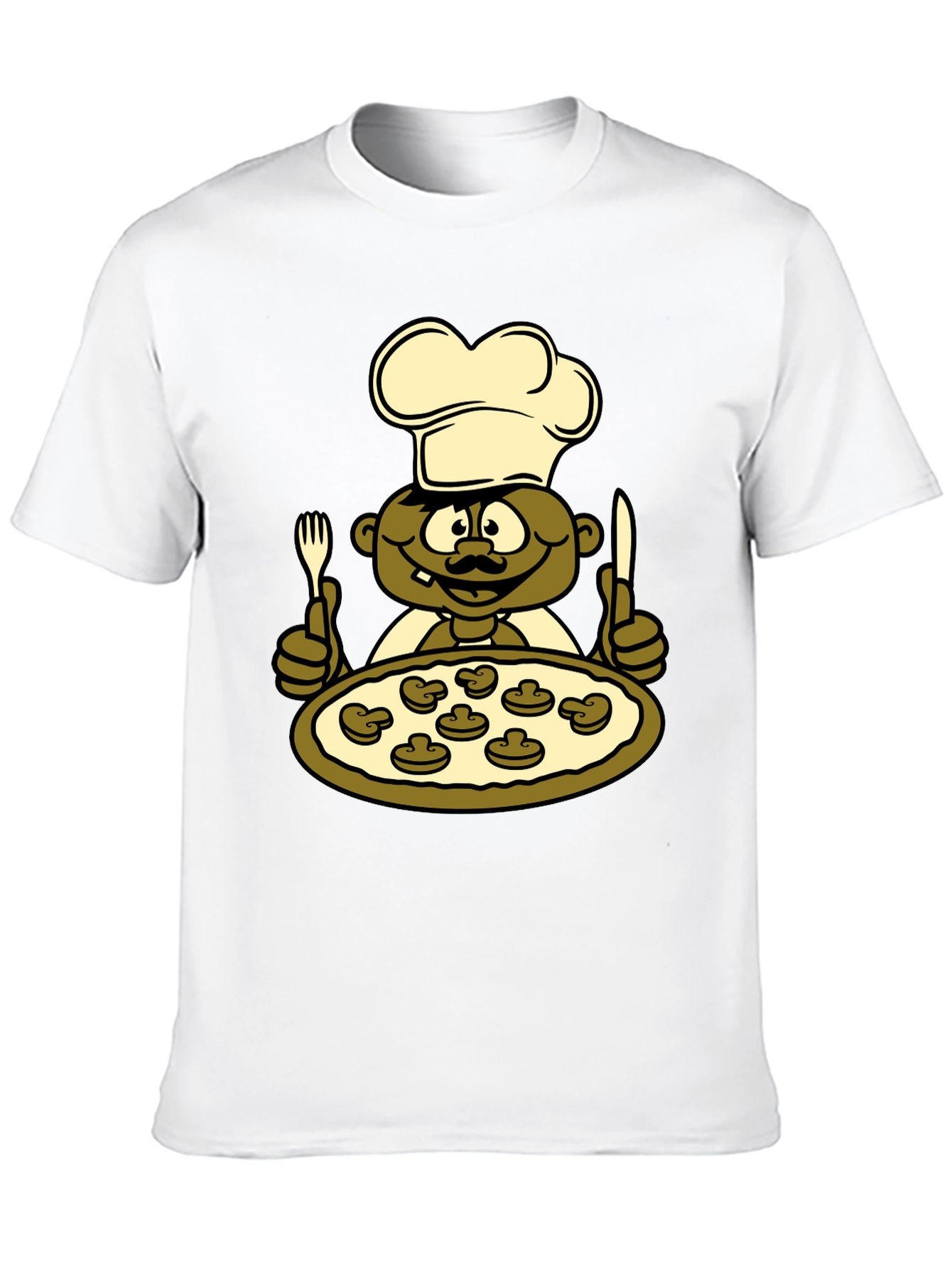 Chef Pizza T-Shirt - Funny Graphic Tee