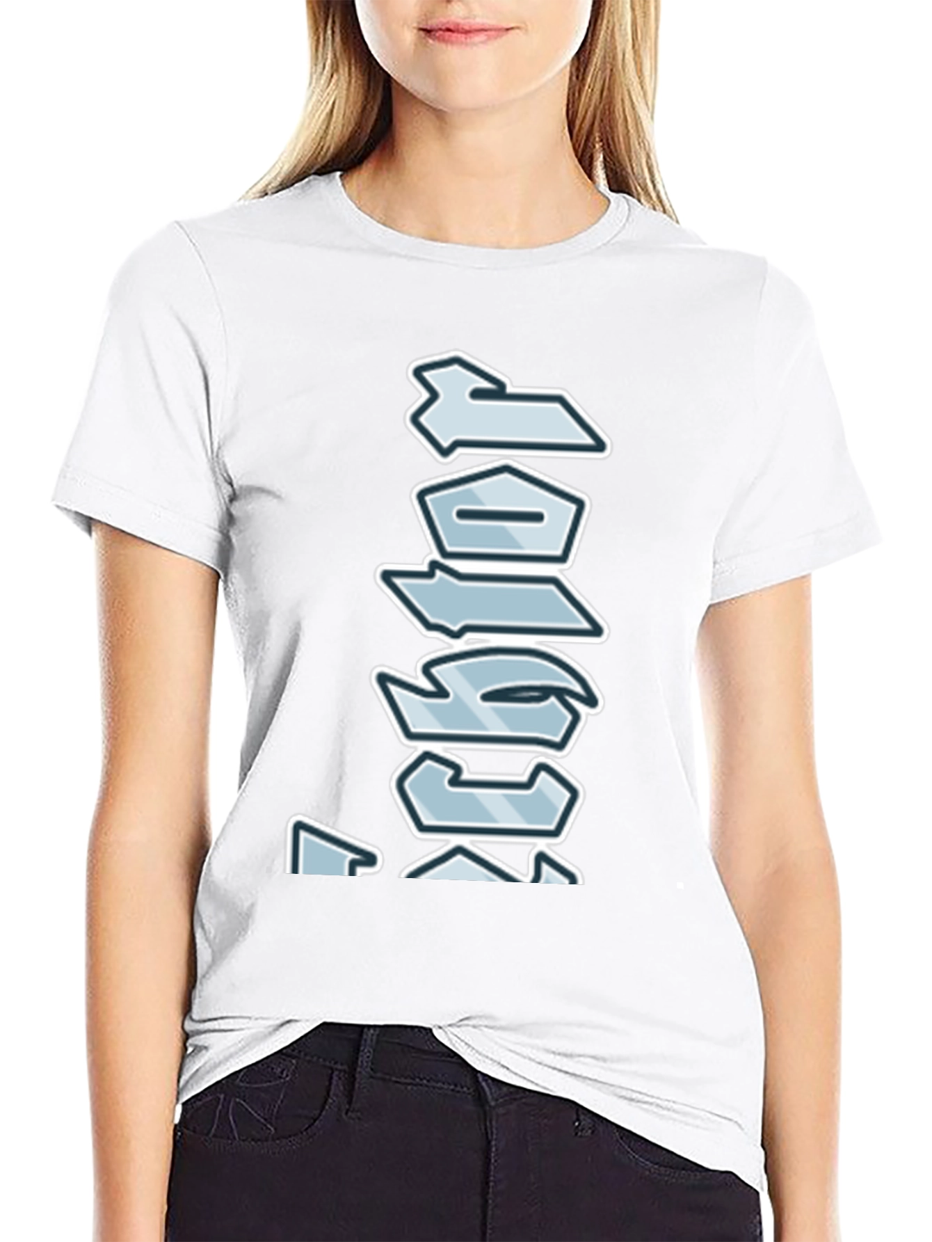 Abstract Graphic Print Black T-Shirt for Men