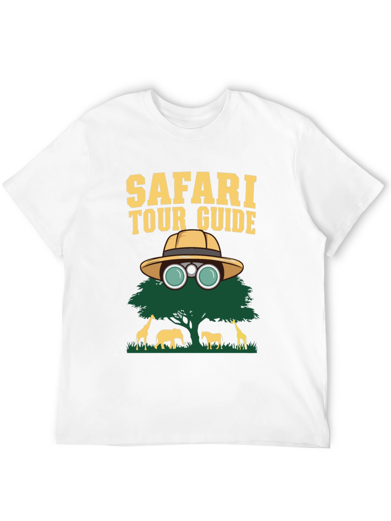 Safari Tour Guide Graphic T-Shirt