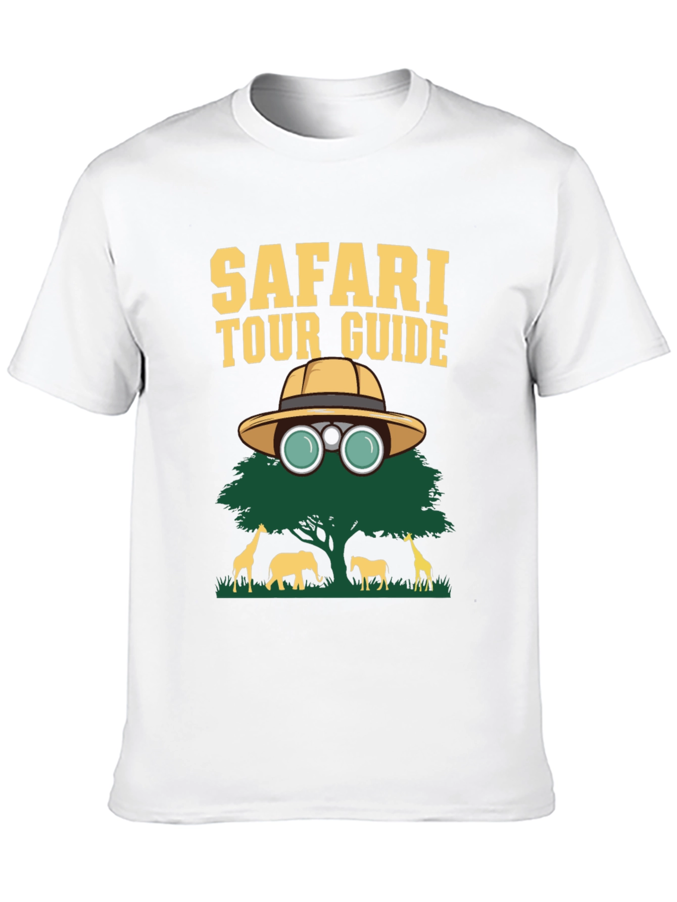 Safari Tour Guide Graphic T-Shirt