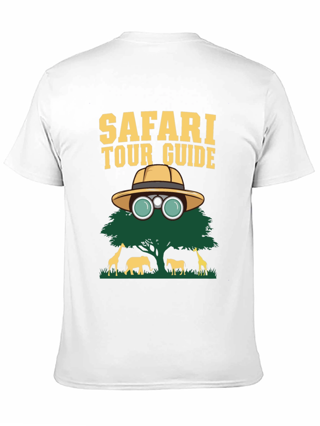 Safari Tour Guide Graphic T-Shirt