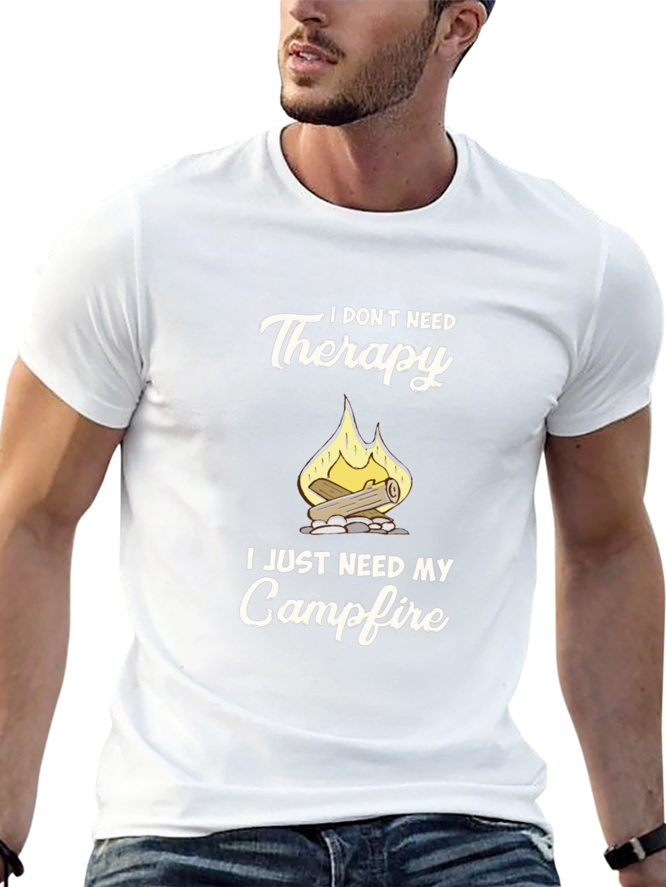 Campfire Therapy Graphic Tee