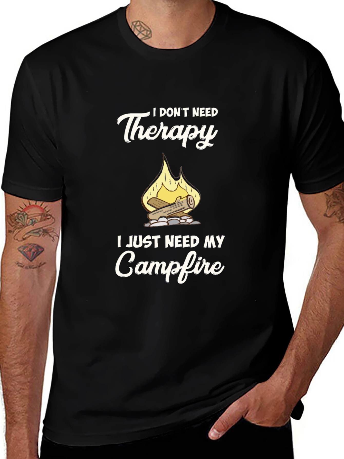 Campfire Therapy Graphic Tee