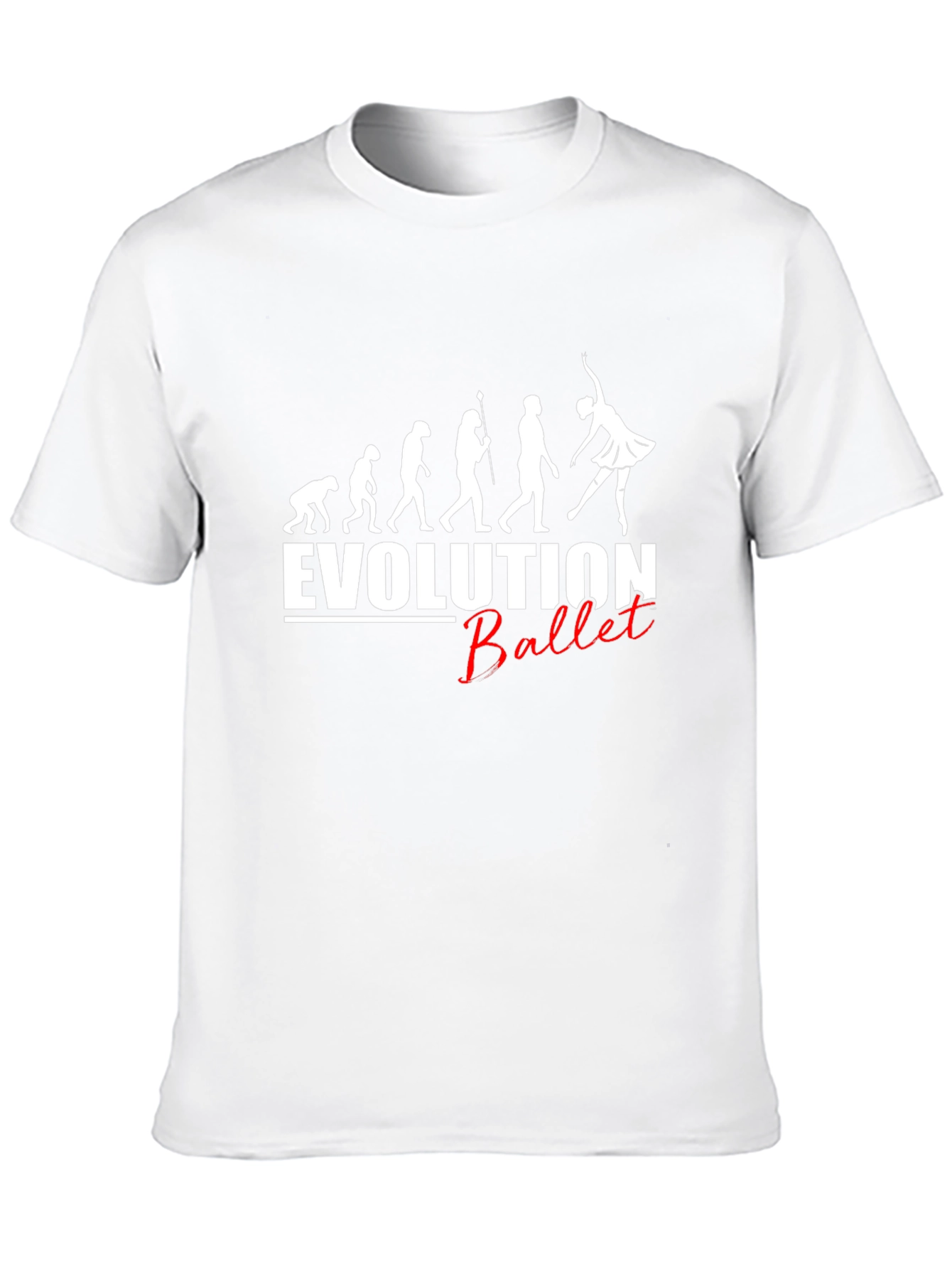 Evolution of Ballet Black T-Shirt